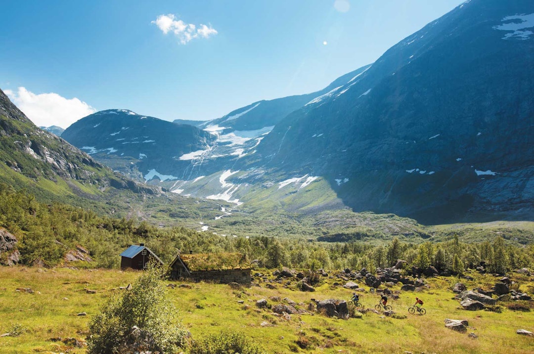 Postkortnorge: Er du svak for nasjonalromantisk utsikt, bør du styre langt unna Erdalen en varm sommerdag i juli. Postkortnorge: Er du svak for nasjonalromantisk utsikt, bør du styre langt unna Erdalen en varm sommerdag i juli.