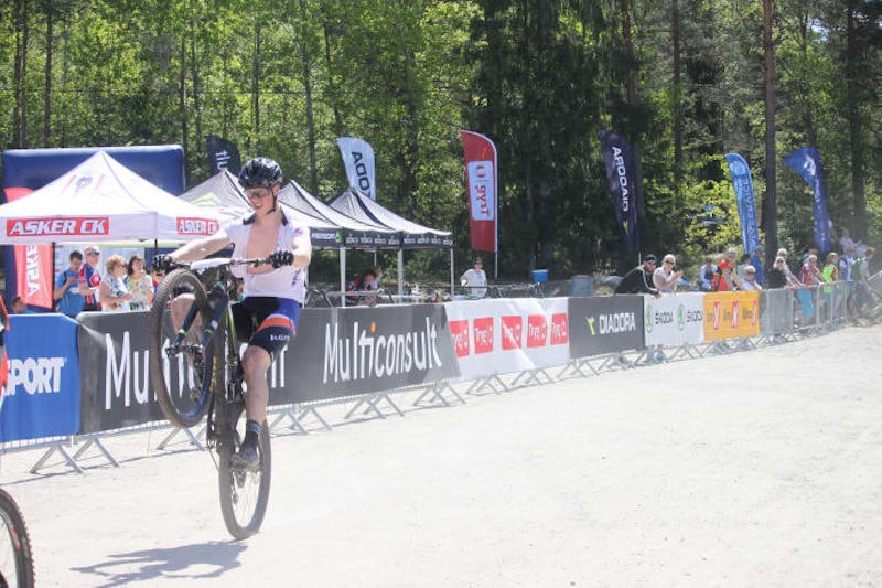 Eskil Evensen-Lie vant herreklassen. Foto: NCF Eskil Evensen-Lie NC Halden - NCF 800x500