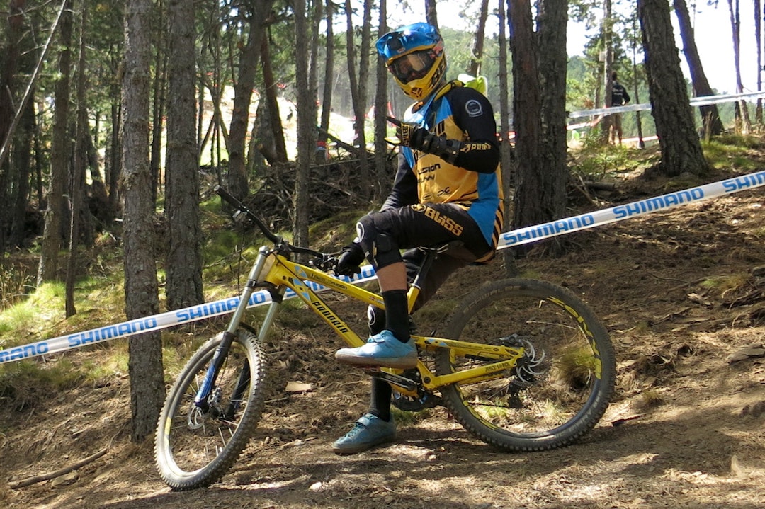Isak Leivsson har mer å gå på i finalen i morgen. Han ble nummer 42 i seedingen. Foto: Vera Leivsdottir Isak Leivsson WC Andorra Qual - Vera Leivsson 1400x933