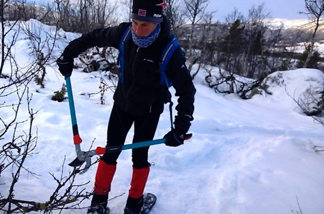 Nina Gässler legger betydelig flid og timer i fatbikeprosjektet. Foto: Privat Nina Gässler - Privat - 1400x924