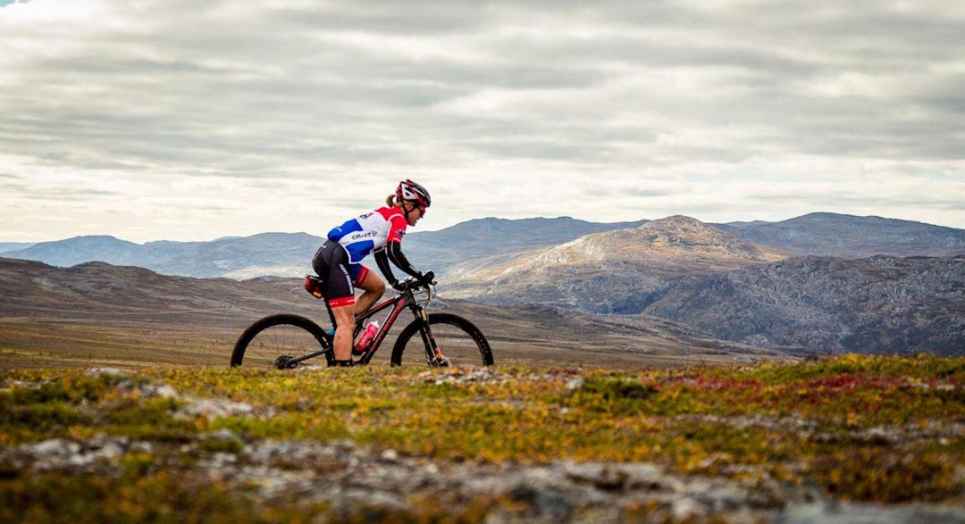 Hielke Elferink vant dameklassen overlegent. Foto: Ziggy Reklamehuset Nord/Skaidi Xtreme Hielke Elferink - Skaidi Xtreme 2016 - Ziggi - Reklamehuset Nord 1400x782