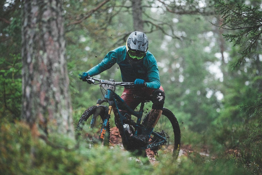 SEIER: Ola J. Landmark tok seieren i Hakadal Enduro etter Terrengsykkel var med han på gjennomkjøring dagen før rittet. SEIER: Ola J. Landmark tok seieren i Hakadal Enduro etter Terrengsykkel var med han på gjennomkjøring dagen før rittet.