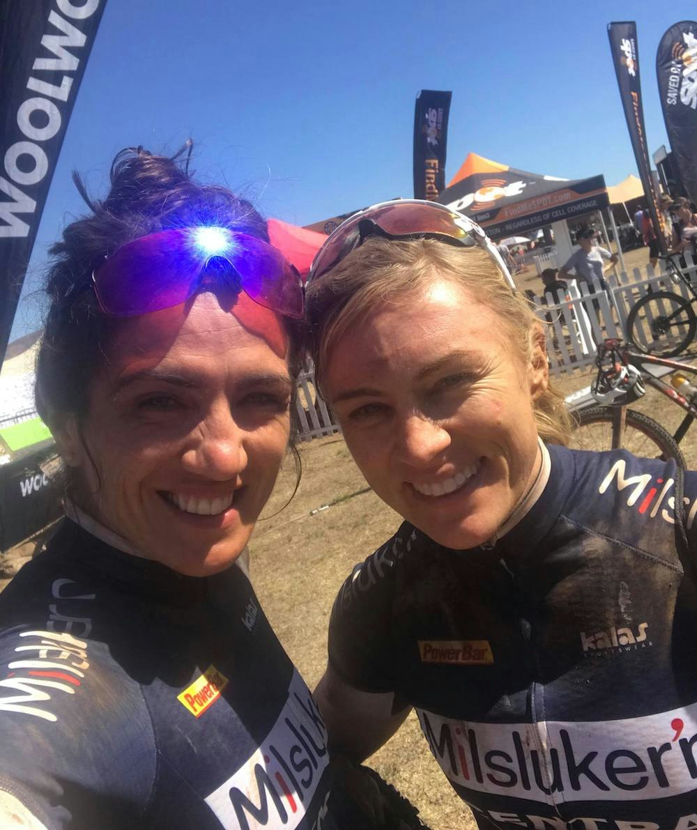 Sunniva Dring - Kristin Aamodt - Stage 1 Cape Epic - Privat 1000x