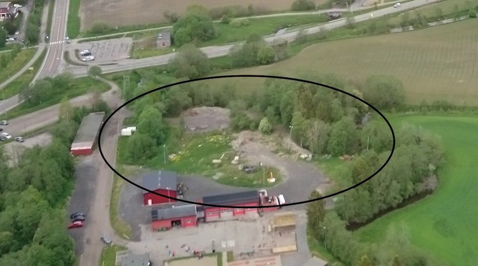 Dette er området klubben fikk til rådighet. De har gjort mest mulig ut av arealet, og planlegger enda flere elementer. Foto: Lørenskog CK Dette er området klubben fikk til rådighet. De har gjort mest mulig ut av arealet, og planlegger enda flere elementer. Foto: Lørenskog CK