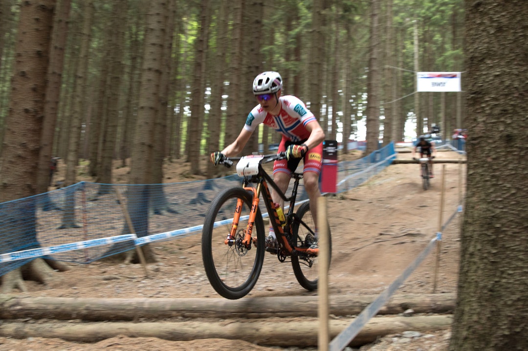Løypa i Nove Mesto passer perfekt for Petter Fagerhaugs egenskaper. Foto: Bengt Ove Sannes Petter Fagerhaug - Nove Mesto - Bengt Ove Sannes 1400x933
