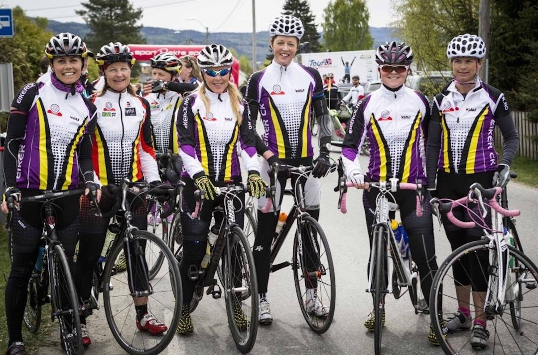 EIKER CK har lykkes med å skape et miljø for jentene. Og da kommer de, fra hele Østlandet. Foto: Eiker CK Eiker CK ryper - Foto Eiker CK 1400x924