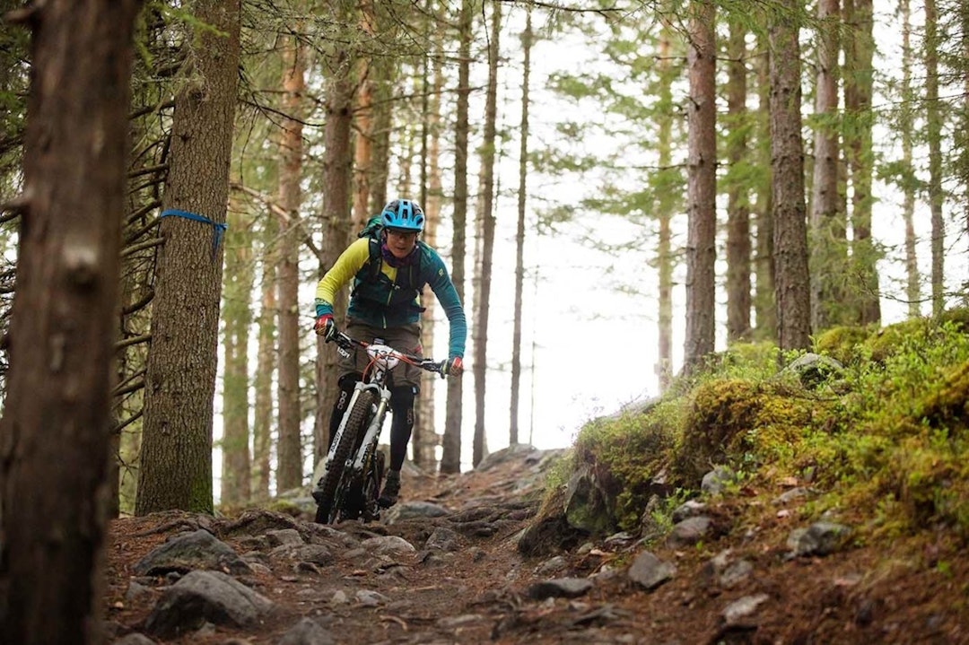 Petter Fagerhaug debuterte i endurosammenheng under Nesbyen Enduro, som var første ritt i 80/20-serien 2016. Foto: Kristoffer Kippernes Petter Fagerhaug Nesbyen - Kippernes 1400x933