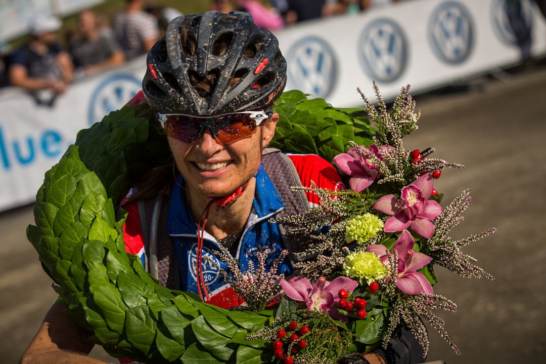 VINNER: Tone Kristin Larsen vant Ultrabirken. (foto: Snorre Veggan) ultrabirken-0449-2a