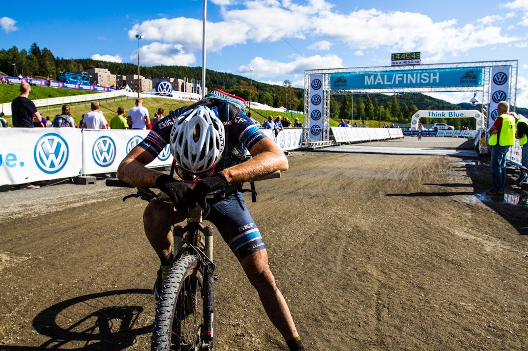 SLITEN: Ole Hem tok ut omtrent alt i Ultrabirken. (foto: Snorre Veggan) ultrabirken-9104a