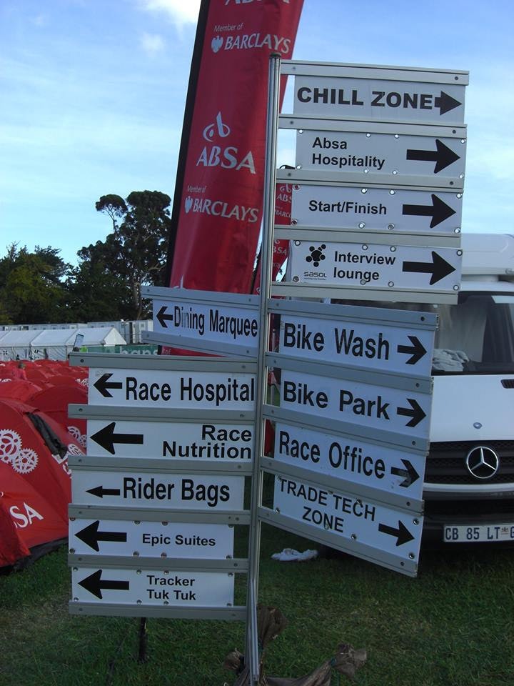 Fra leiren på Cape Epic. Foto: iHus Racing CApe Epic camp 2015 - Foto iHus