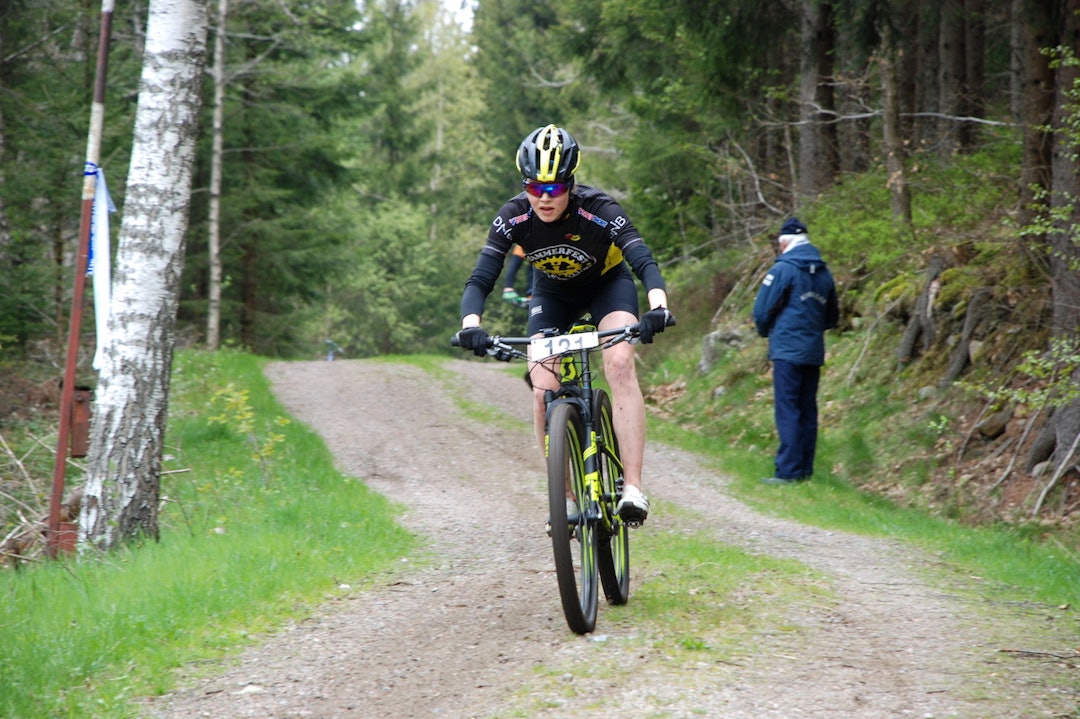 Team Terrengsykkels Rakel Birkeli endte en plass fra pallen. Foto: Annar Gaustad Rakel Birkeli - Annar Gaustad 1400x933