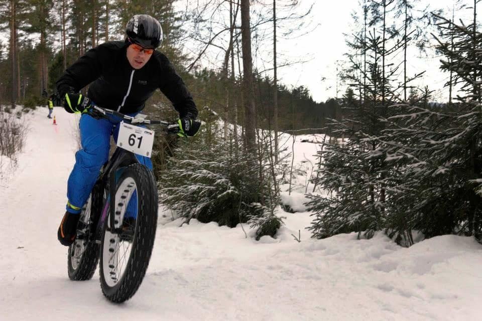 Modum Fatbike Challenge 2015 ble en umiddelbar og trivelig suksess. I år er det mer på gang. Foto: Lisa Mayrhofer Modum Fatbike Challenge 2015 - Foto Lisa Mayrhofer