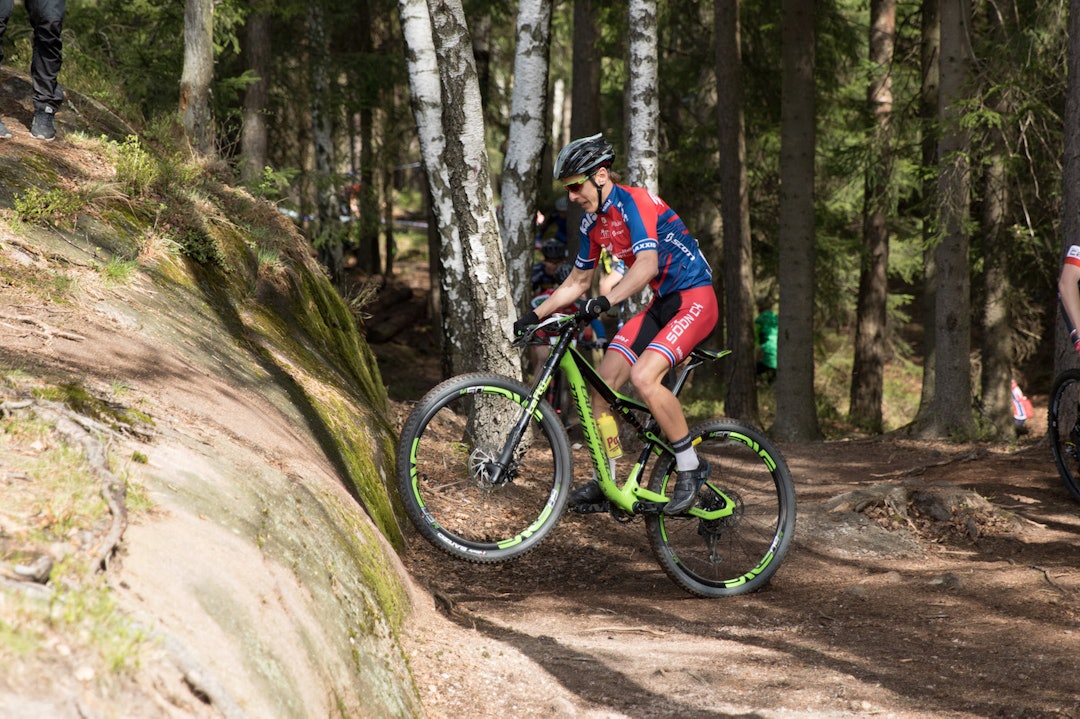 Tobias Halland Johannessen tok også tre seiere av tre mulige på Langsetløkka. Tobias Halland Johannessen - XCC 2017 - Bengt Ove Sannes 1400x933