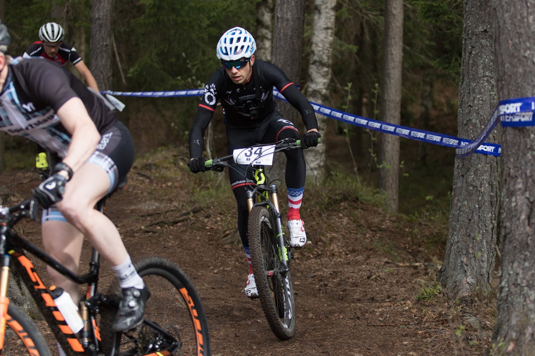 I et stort internasjonalt felt var David Flaten fra USA den som reiste lengst i jakten på UCI-poeng denne helga. David Flaten USAF - XCC 2017 - Bengt Ove Sannes 1400x933
