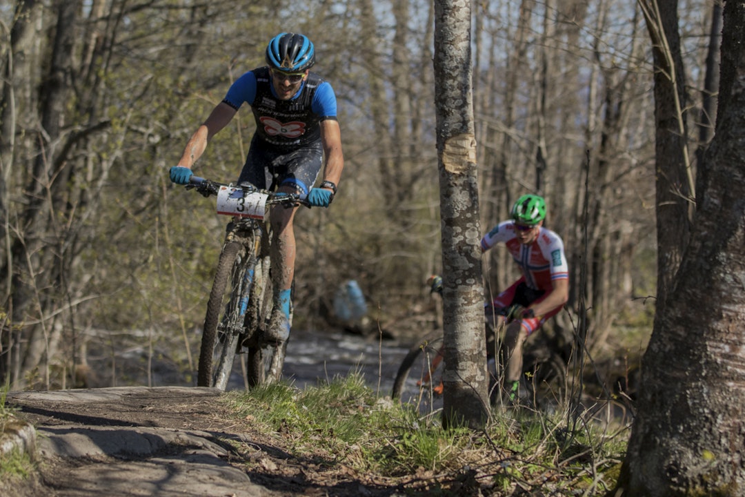 Mario Costa fra Portugal ble slått av Petter Fagerhaug på Fiskumrittet på søndag, og er tilbake etter revansj til helga. Foto: Per-Eivind Syvertsen Mario_Costa_M-Senior