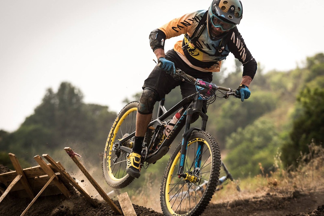 NÆRE PÅ: Fabien Barel er definitivt tilbake etter fjorårets ryggbrudd, men måtte se seg slått i Andes Pacifico. Foto: Dave Trumpore NÆRE PÅ: Fabien Barel er definitivt tilbake etter fjorårets ryggbrudd, men måtte se seg slått i Andes Pacifico. Foto: Dave Trumpore