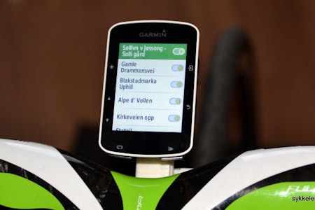 NY KONGE PÅ HAUGEN?: Vi har testet nye Garmin Edge 520  NY KONGE PÅ HAUGEN?: Vi har testet nye Garmin Edge 520