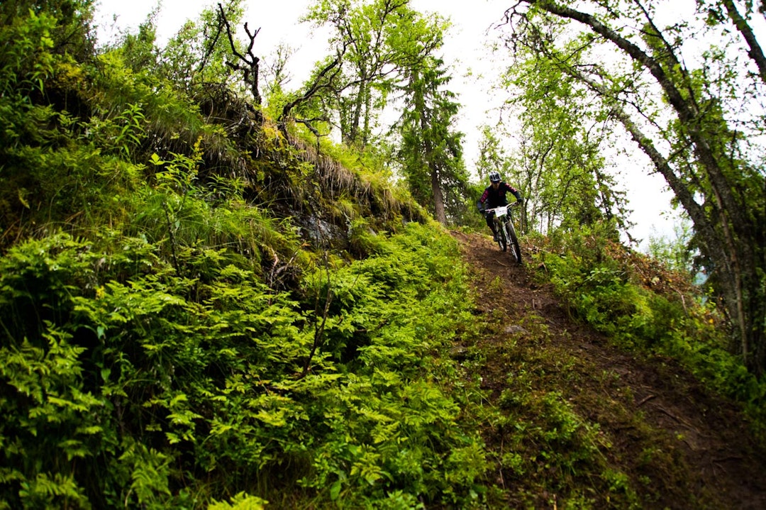 Alice Grindheim under Hillbilly Enduro 2016. Foto: Snorre Veggan Alice Grindheim - Hillbilly Enduro 2016 - Snorre Veggan 1400x933