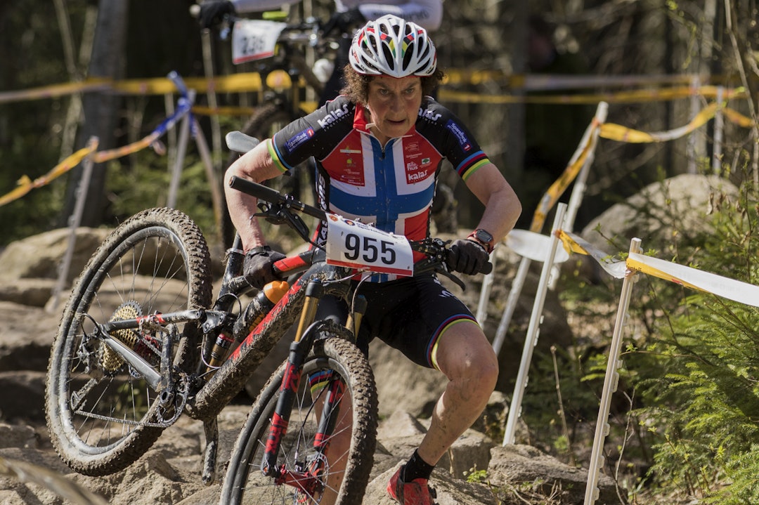 Evigunge Gjertrud Bø med seier i blikket. Gjertrud_Bøe_K-Master-55