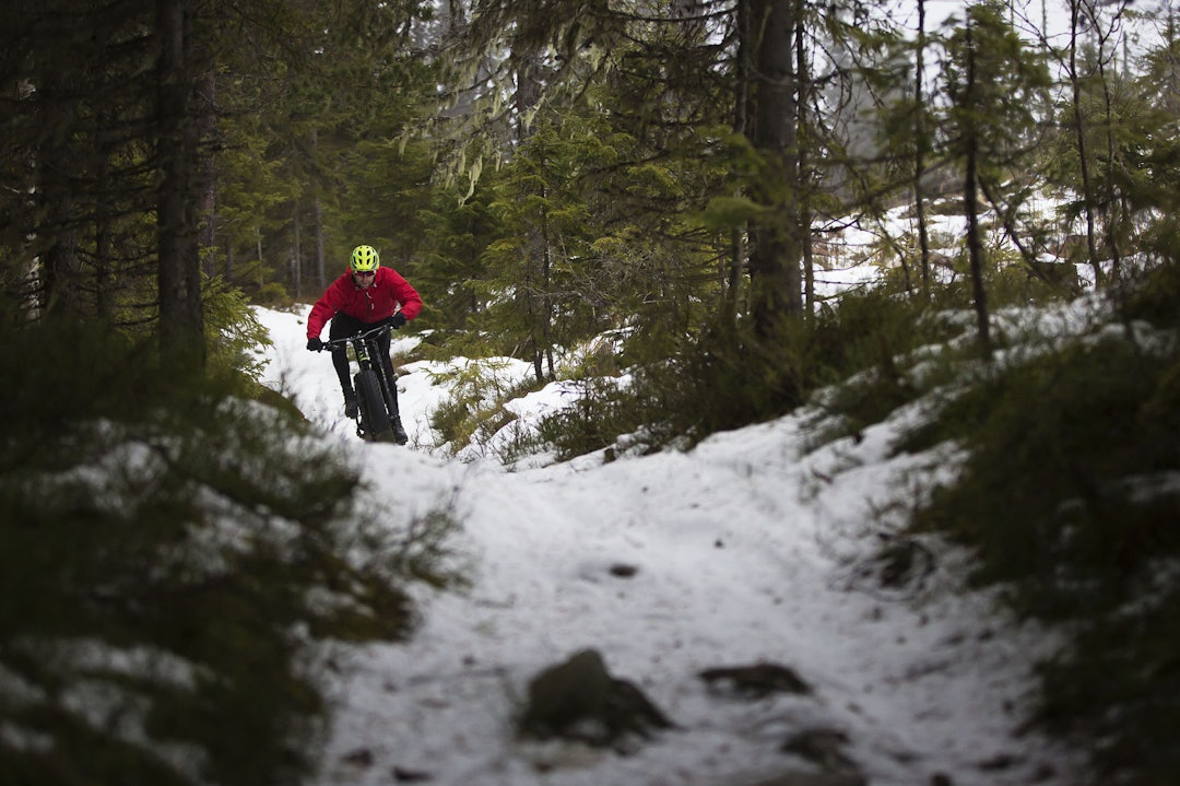 STØDIG: Cannondale Caad Fat 1 er tillitvekkende. Foto: Thomas Brynjulf Svendsen _IPP0106
