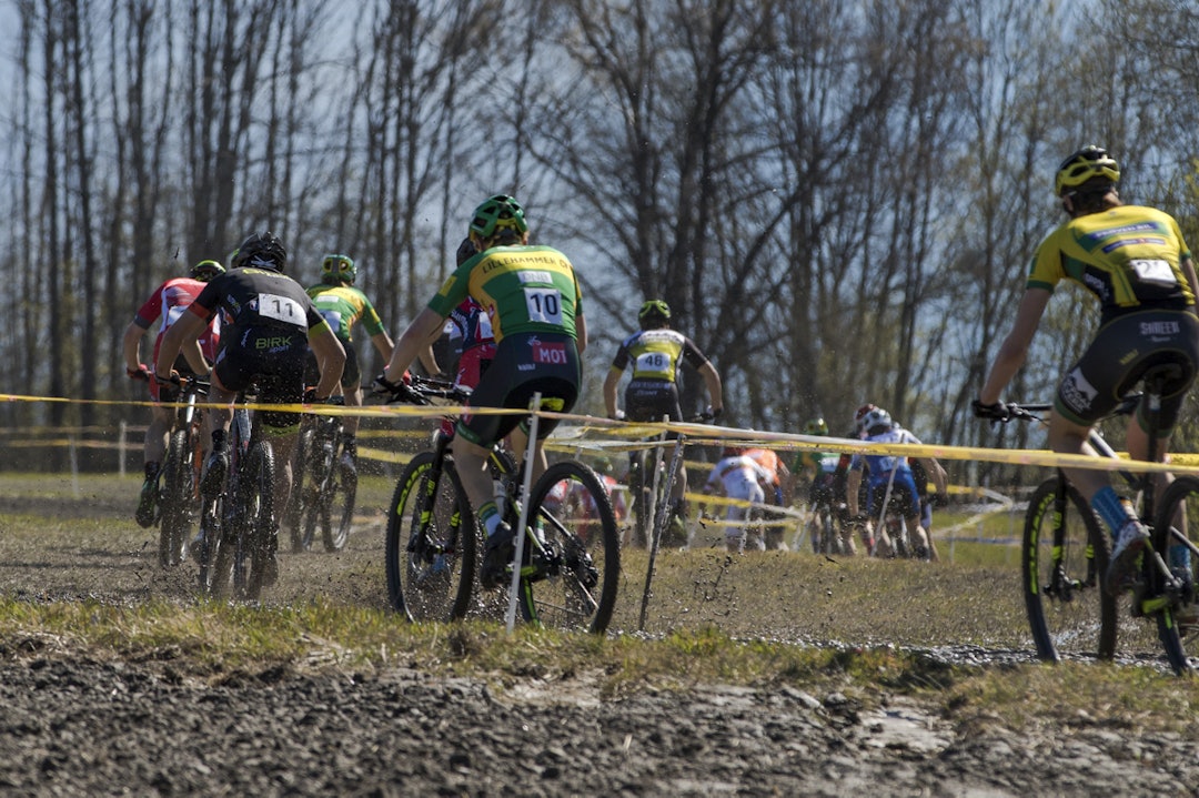 Feltet i menn senior (elite) mens de fortsatt var relativt samlet. M-Senior_Elite
