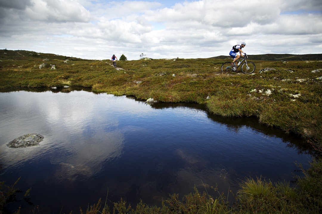 SPEILING: Bare ett av veldig mange fine steder langs traséen. (foto: Kristoffer H. Kippernes) _IPP6376