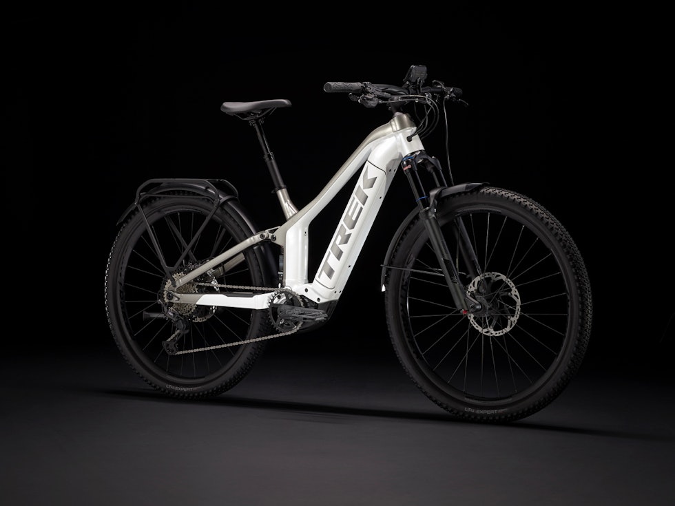 TOPPMODELL: Trek Powerfly FS Equipped 9 er toppmodellen i den nye elsykkel-linja. Trek Powerfly FS 2021