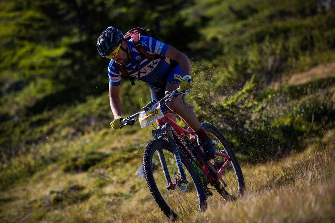 Erik Sæther er en av flere satsende ryttere som kjører UltraBirken framfor Birkebeinerrittet. Foto: Snorre Veggan Erik Sæther - UB 2015 Snorre Veggan