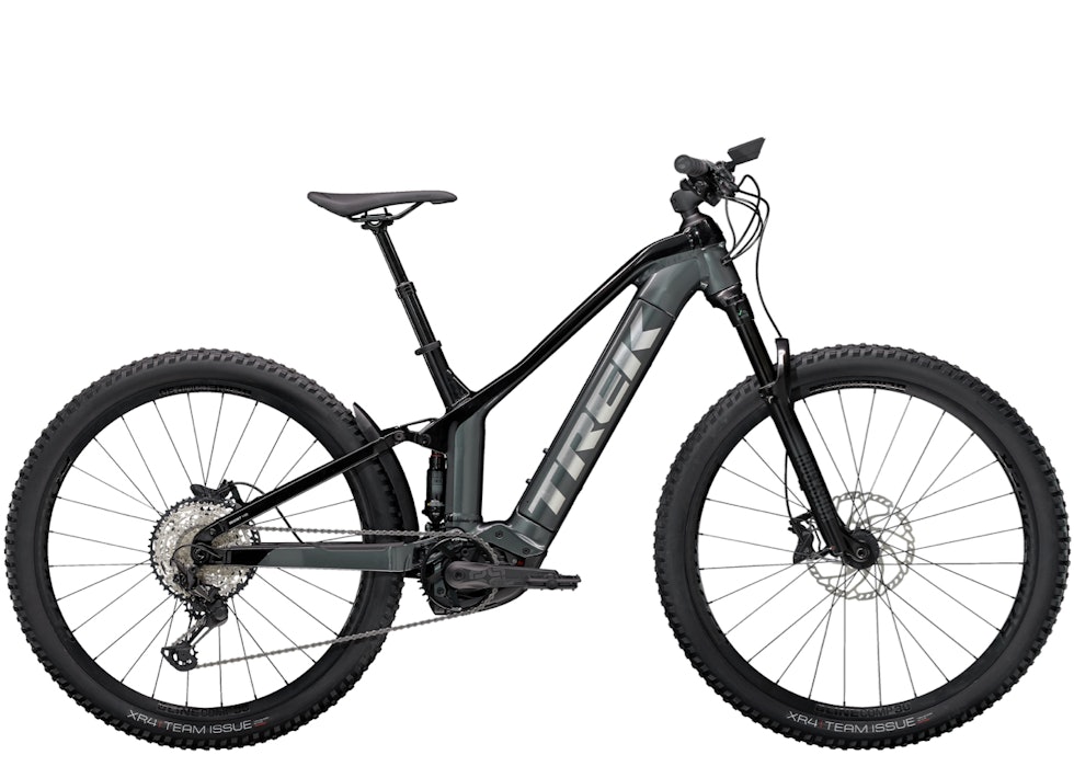 UTEN BAGASJE: Powerfly FS 7 kommer i grå eller rød. Trek Powerfly FS 2021