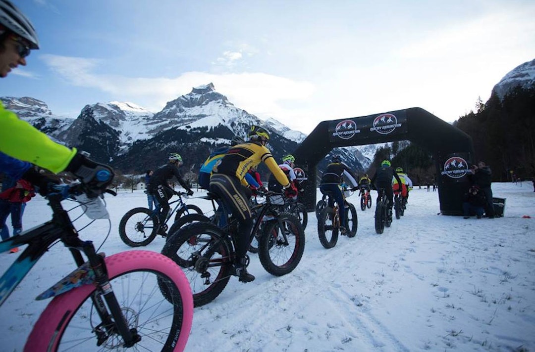 SNOW EPIC byr på løyper og utsikt i verdensklasse, mener Rune Høydahl og Ole Kristian Silseth, som var med på pionerutgaven denne uka. Foto: Snow Epic Snow Epic 2015 Start - Foto Snow Epic 1400x924