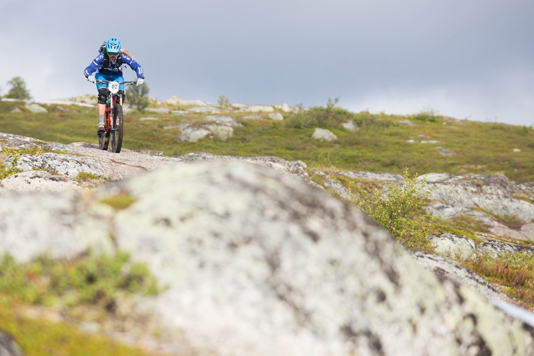 Hilde Sangesland Strædet på Oppdal Enduro 2015. Foto: Tore Meirik Hilde Strædet Oppdal Enduro 2015 - Tore Meirik
