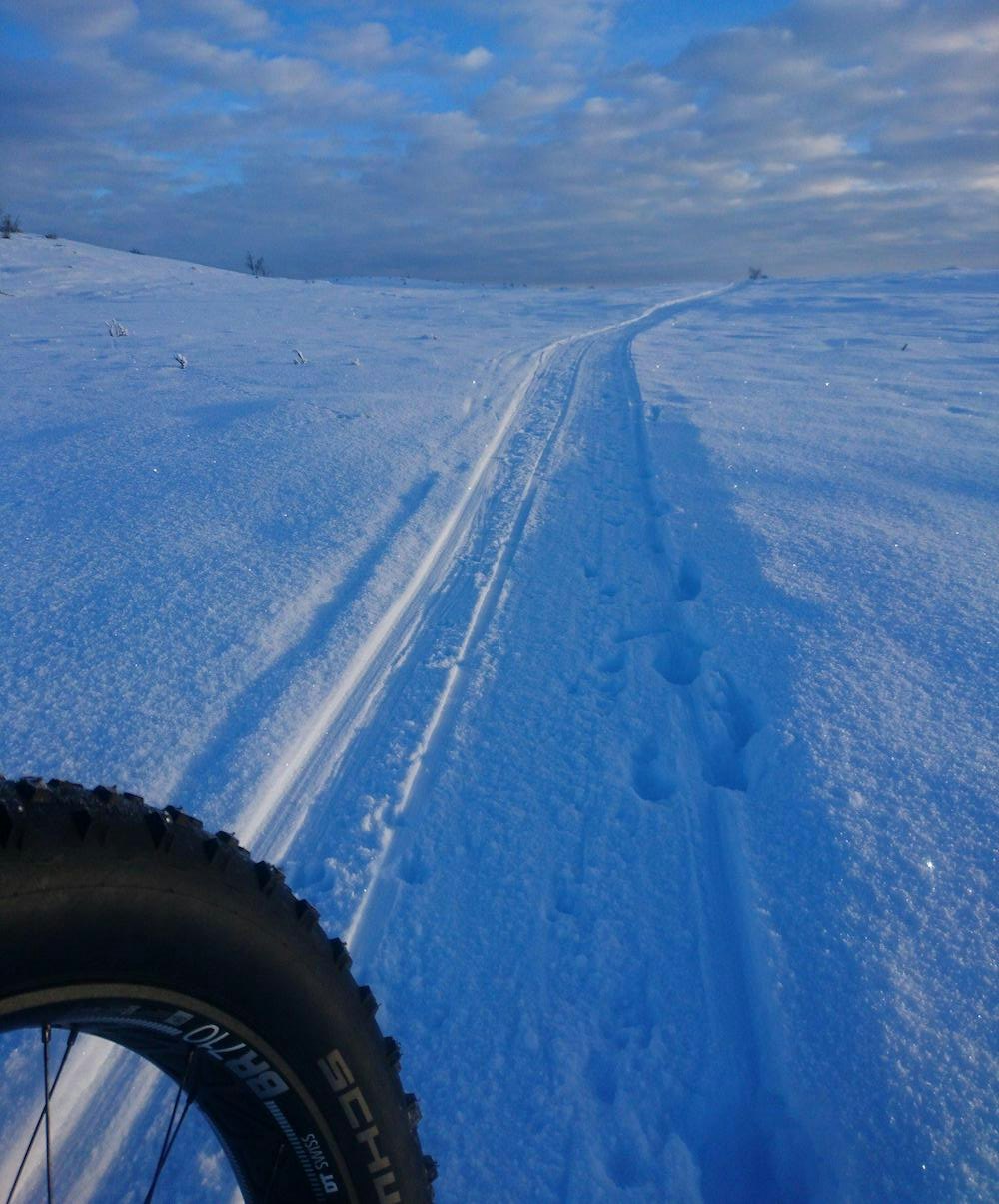 Blir det finvær er det duket for fantastisk utsikt underveis i Fat Viking. Foto: Nina Gässler Fat Viking 2018 Geilo - Nina Gässler 1000x