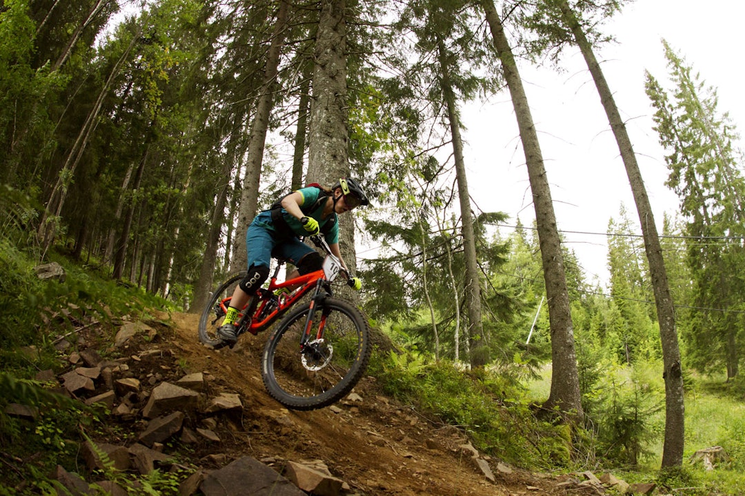 Joline Johansson under Oslo Enduro. Foto: Kristoffer Kippernes Joline johansson oslo enduro 2015 kippernes 1400x933