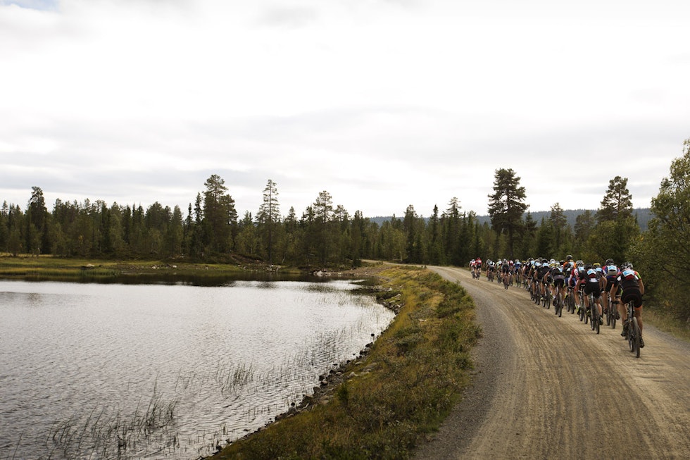 FINT PÅ FJELLET: Gutta i eliten tenker kanskje ikke så mye over det, men flere steder på fjellet er det ganske fint. (foto: Kristoffer H. Kippernes) 5C2A5307