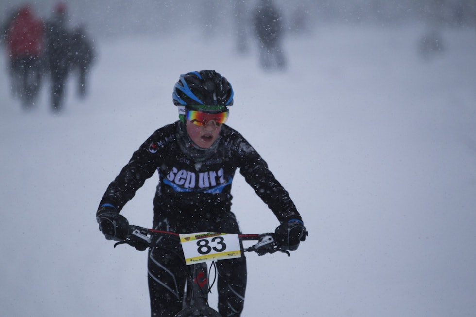 ANDREPLASS: Fredrik Alvim ble nummer to i 13-14-klassen. (foto: Kristoffer H. Kippernes) _KHK0530