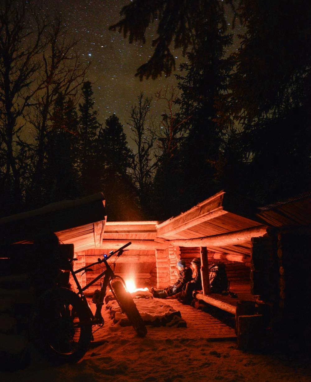 Med kulda kommer også stjernene til sin rett. Foto: Børge Jensen Stary night - Børge Jensen 1000x