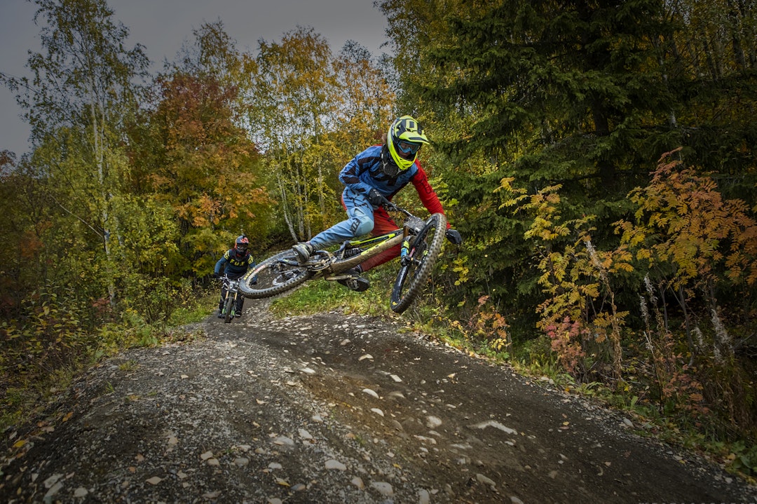 Hafjell i høstfarger er verdt turen i seg selv. På sesongavslutningsfesten arrangeres det i tillegg en rekke konkurranser og eventer. Foto: Pål Westgaard