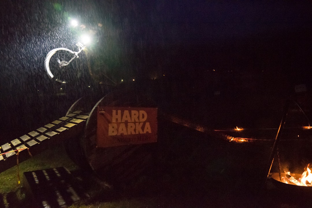 Nattetappen er blitt et signaturelement for Hardbarka Enduro og var med også i årets utgave. Foto: Brendan Mulholland