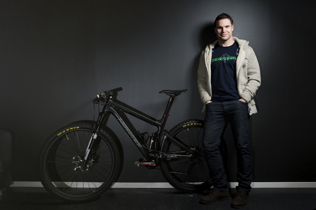 Grunnleggeren: Trond Vidar Storhaug Kjellén var med å starte magasinet Terrengsykkel for flere år siden. _IPP1223