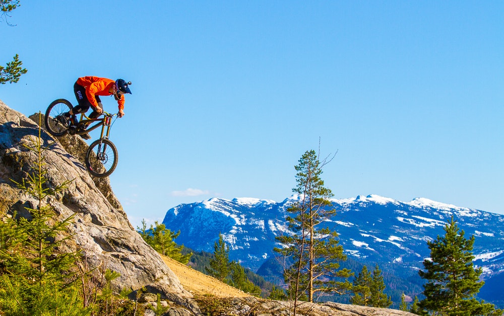 Det er mye å velge i på Nesbyen for de som liker å sykle. Foto: Simen Berg Simen Berg - Nesbyen - 1000x 7109