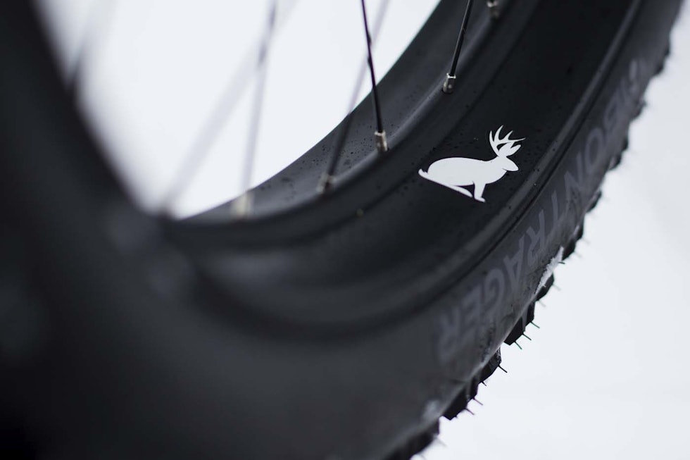 FLOTT HJULSETT: Bontrager Jackalope er klargjort for slangeløst. Felg