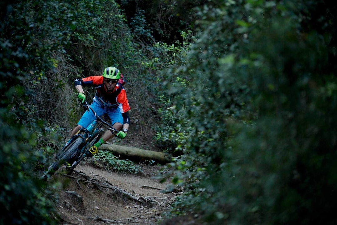 TESTARENA: Gaute Reitan har testet sykler med Terrengsykkel i Barcelona ved flere anledninger. Her i den fabelaktige utforkjøringen Dragon Khan, som er en perfekt testløype for dagens terrengsykler. Sykkelferie-Barcelona-Enduro-Hits