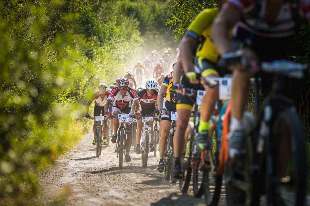 GODT INNPAKKET: Mens andre hadde lagt seg til midt i store grupper. (foto: Snorre Veggan) grenserittet-2490a