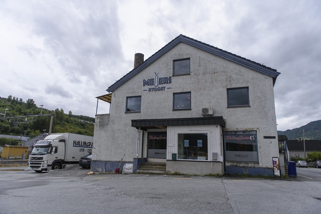 SNART FERDIG: I et eldre meieribygg i Ål sentrum står snart ny sykkelbutikk ferdig. Foto: Ål Adventure ål adventure