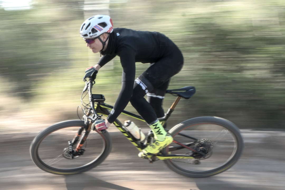 Petter Fagerhaug med fullt fokus på oppgavene under treningssamlingen i Spania nylig. Foto: Simen Smestad Petter Fagerhaug - Finestrat - Dec 2017 - Foto Simen Smestad 1400x933