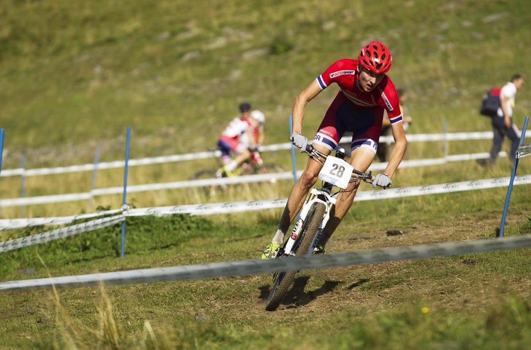 Sondre Kristiansen VM 2014 Hafjell Foto Terrengsykkel 1400x924