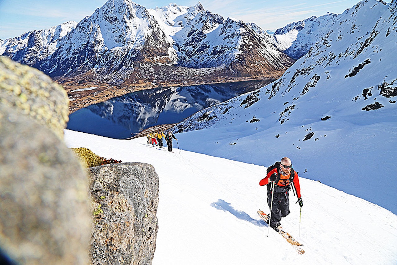 FANTASTISK: Slik var forholdende under toppturfesten. Foto: Nils-Erik Bjørholt FANTASTISK: Slik var forholdende under toppturfesten. Foto: Nils-Erik Bjørholt