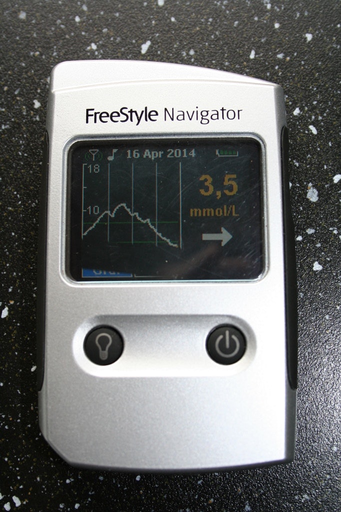 Med et blodsukker på 3,5 mmol/l eller lavere kan selv de mest banale gjøremål bli vanskelige nok. Både kropp og hode fungerer dårlig, så lavt blodsukker langt til skogs er potensielt farlig. 016
