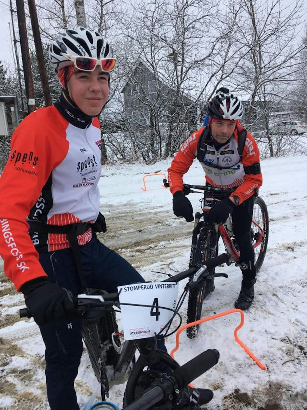 Andreas Evardsen - Kjetil Marki-Madsen - Stomperud vinterritt 2017 - Bingsfoss SK