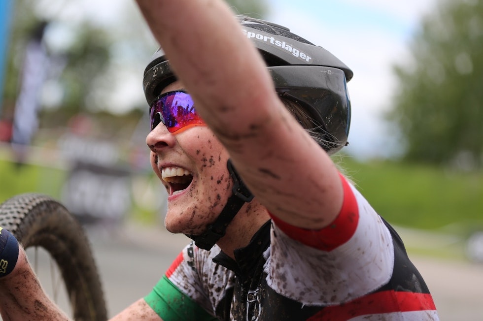 Sylvi Sommer var på pallen i Terrengsykkelrittet i våres. Nå debuterer hun i maraton-VM. Foto: Marius Bache Wold Sylvi Sommer var på pallen i Terrengsykkelrittet i våres. Nå debuterer hun i maraton-VM. Foto: Marius Bache Wold